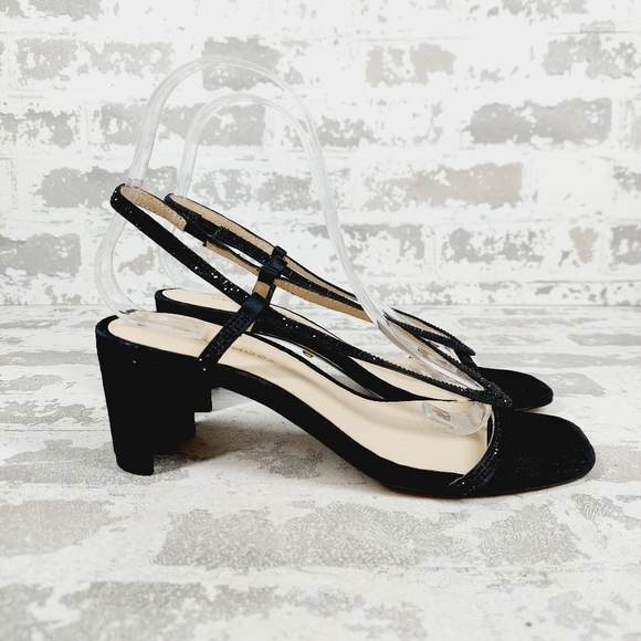 New Pelle Moda Francis 2 Black Strappy Sandals M581 - Picture 5 of 13